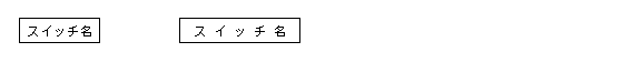 テキストモーメンタリスイッチ