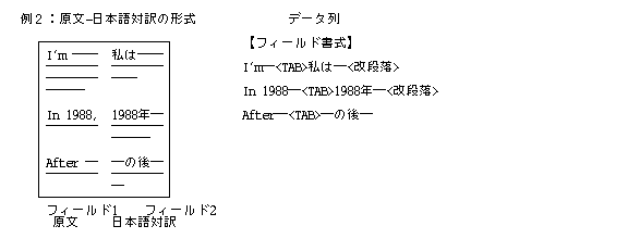 フィールド書式の例-2